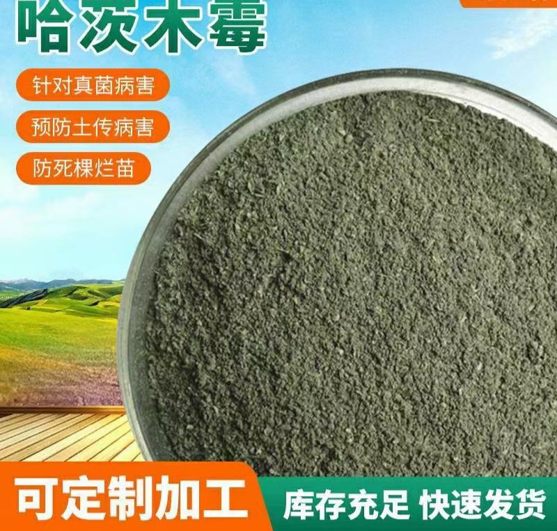 哈茨木霉菌作为微生物菌利、具广谱性杀菌，预防真菌病害