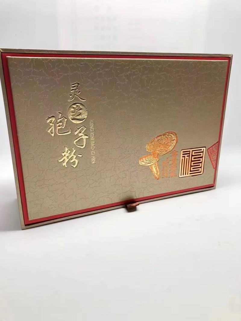 长白山灵芝孢子粉礼盒500克礼盒装