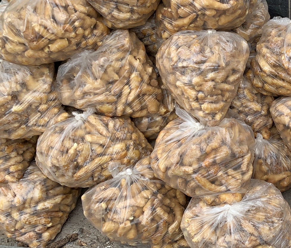 冷冻生姜的保存方式