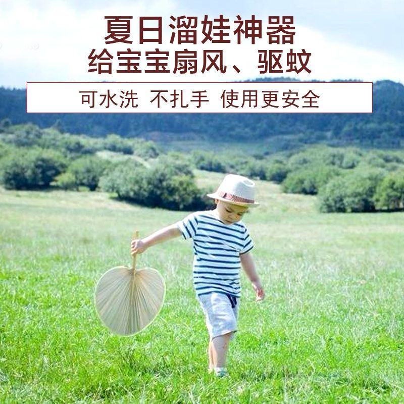 老人老式粽叶蒲葵扇纳凉扇大蒲扇子老式扇子夏天耐用芭蕉扇烧