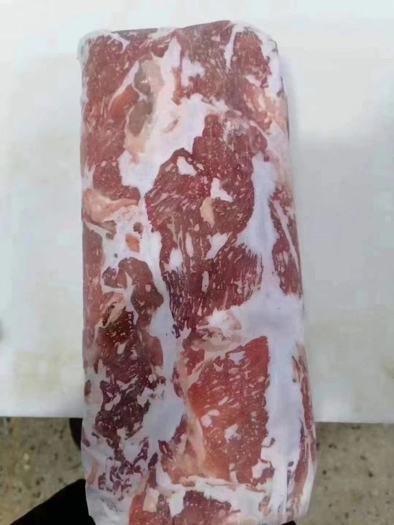 牛碎肉纯干块整精修无油无碎骨价格便宜！厂家直