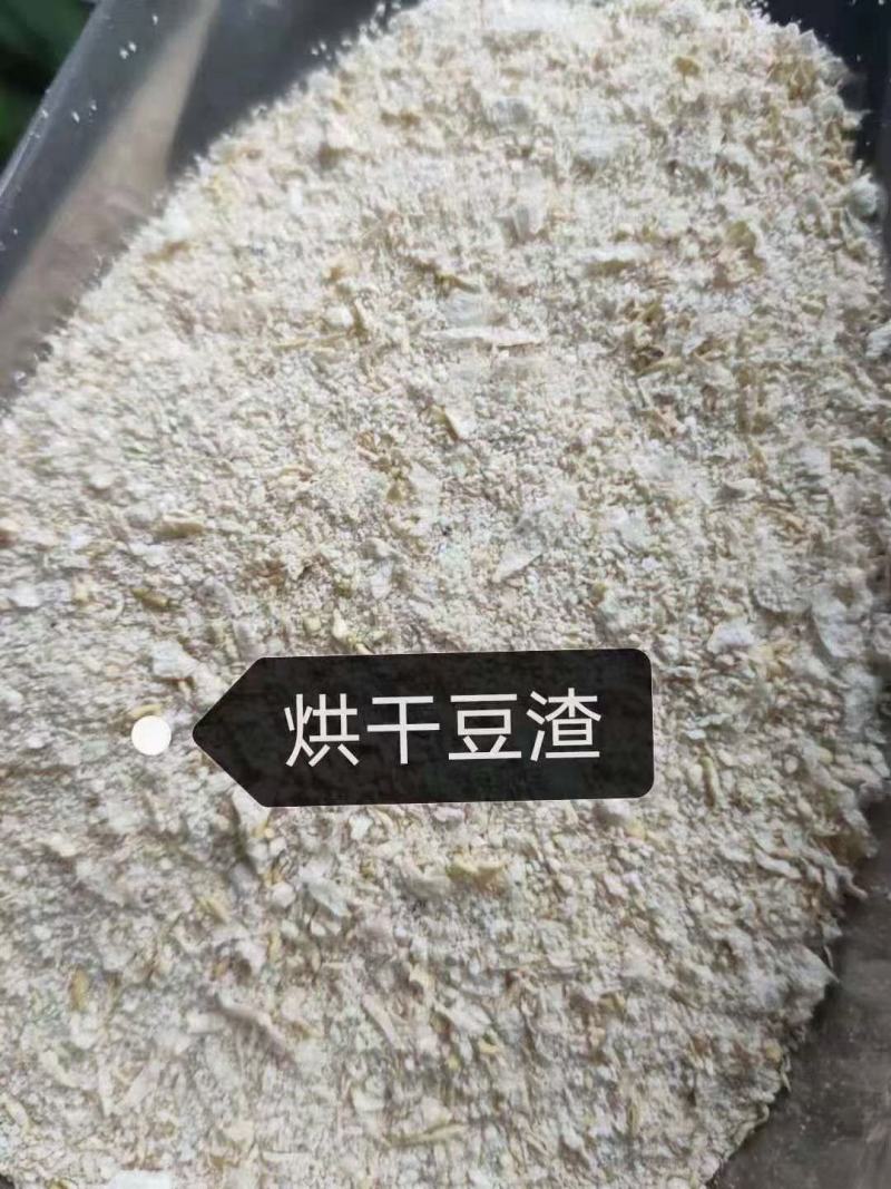 烘干豆渣颜色白适合各种养殖