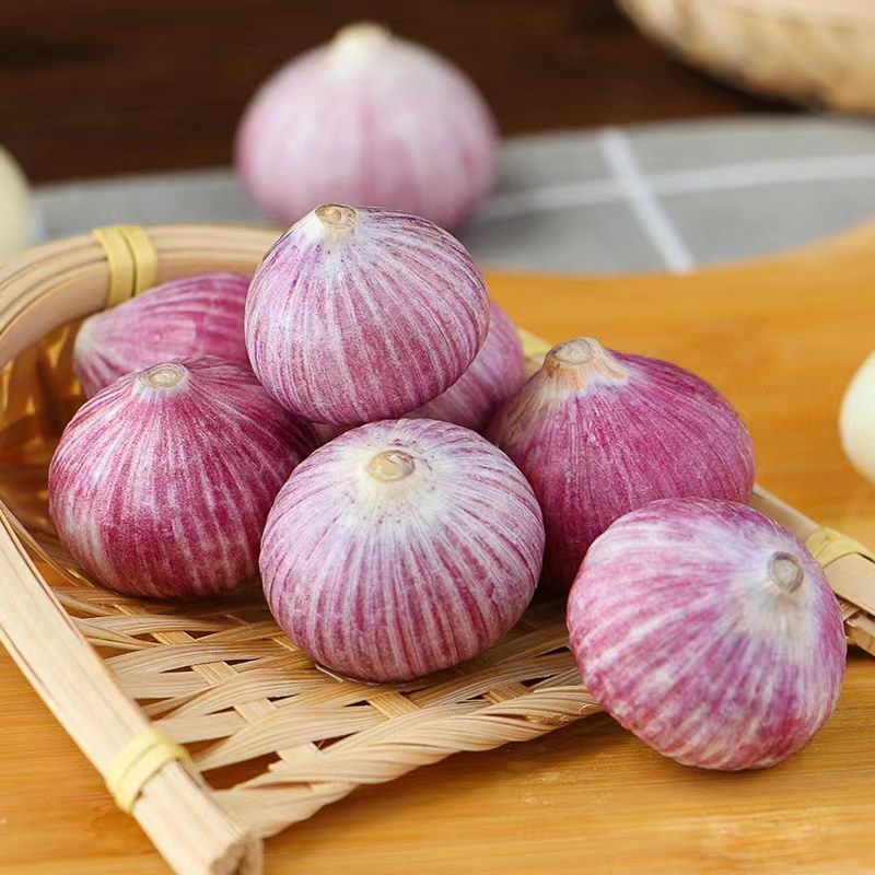 云南独头蒜代发5斤农家现挖新鲜蔬菜2021新独大鲜蒜