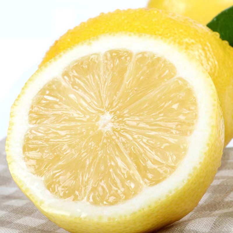 批发安岳黄柠檬5斤新鲜当季水果皮薄多汁大果非柠檬干