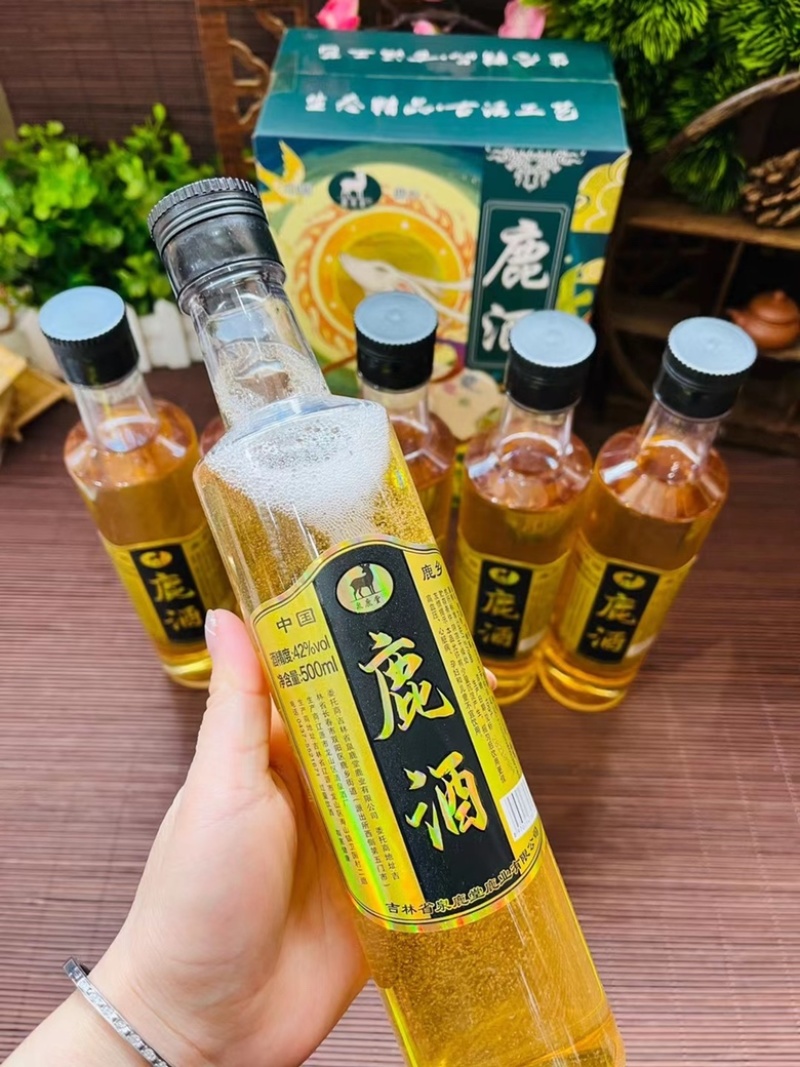 鹿鞭酒正规手续一瓶一斤一箱6瓶一件24瓶