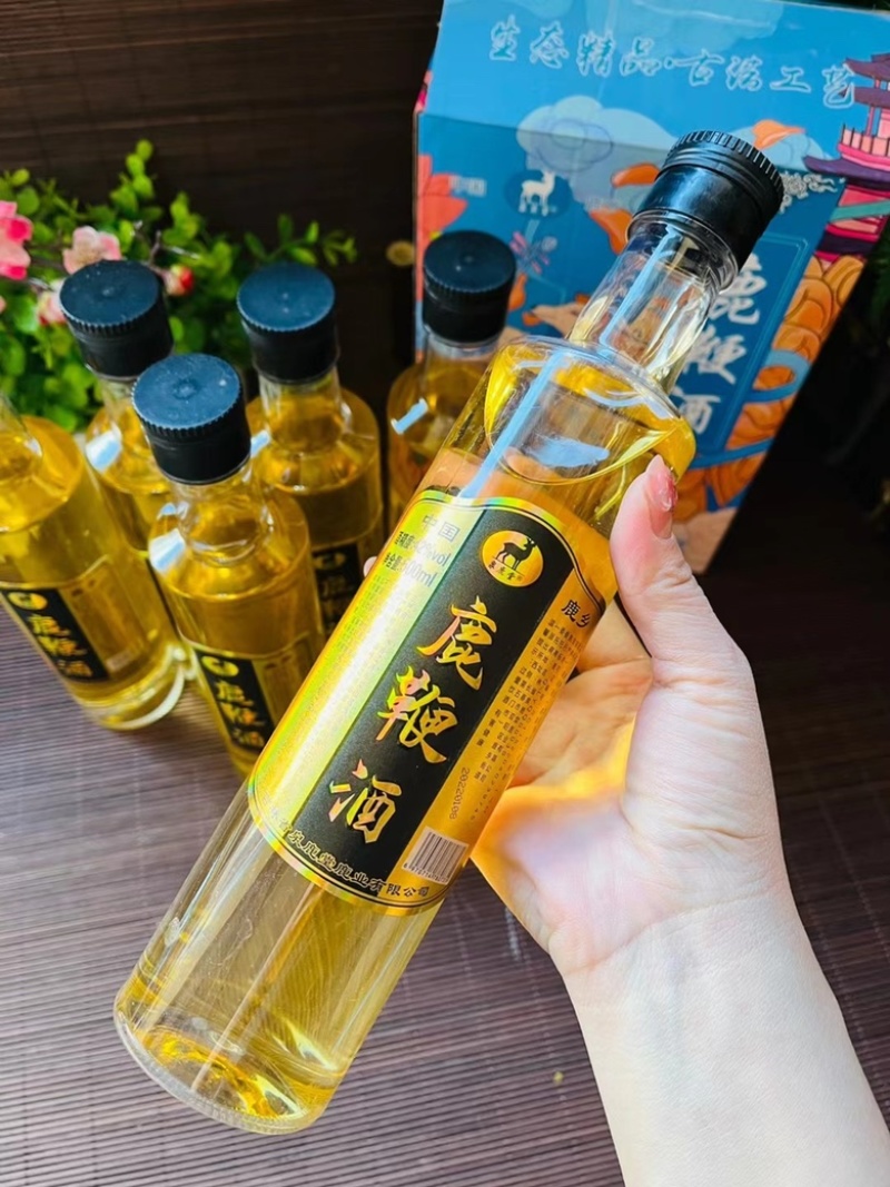 鹿鞭酒正规手续一瓶一斤一箱6瓶一件24瓶