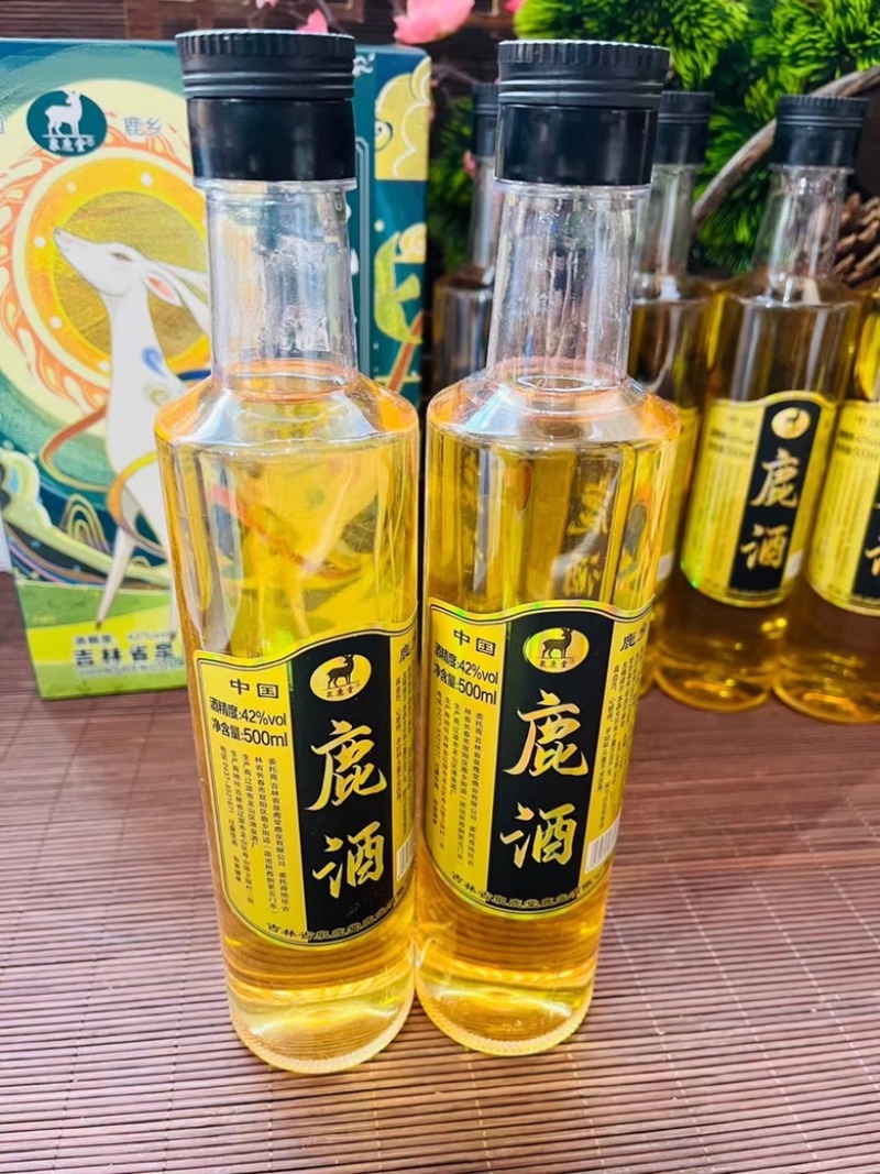 鹿鞭酒正规手续一瓶一斤一箱6瓶一件24瓶