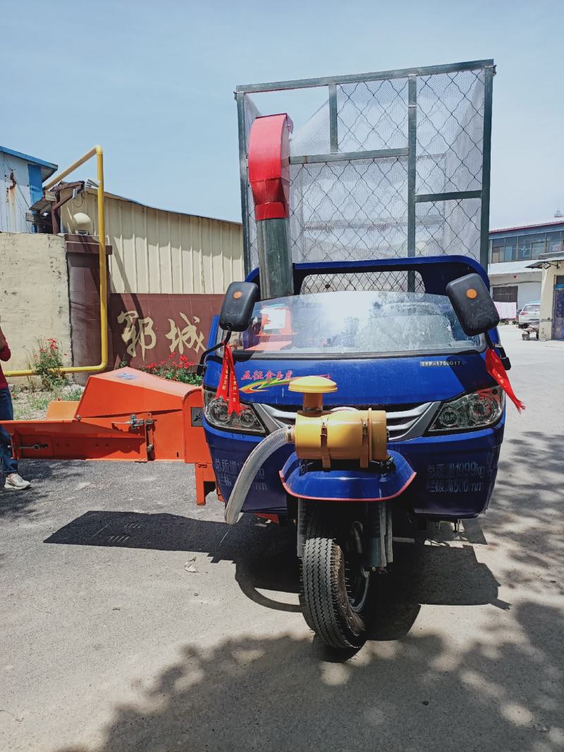 五征三轮铡草车，5吨铡草寸矛揉丝机，三轮改装铡草车，