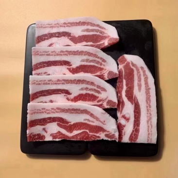 国产进口五花肉，烤肉店专用