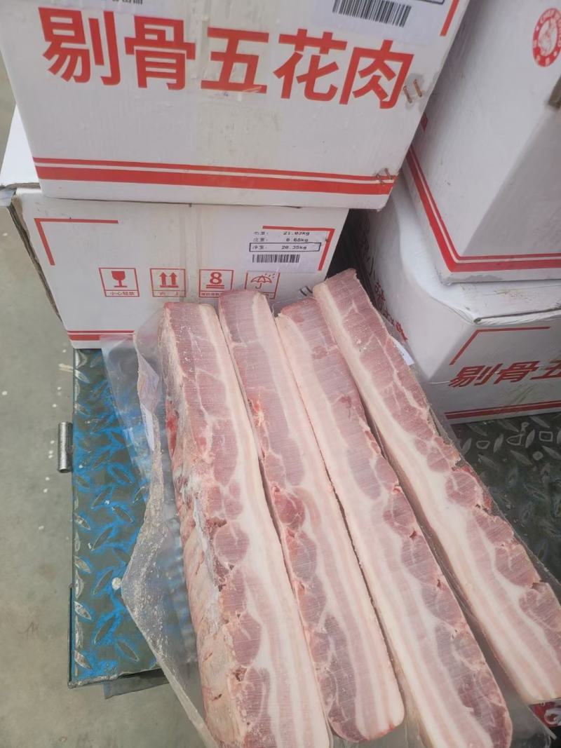 国产进口五花肉，烤肉店专用