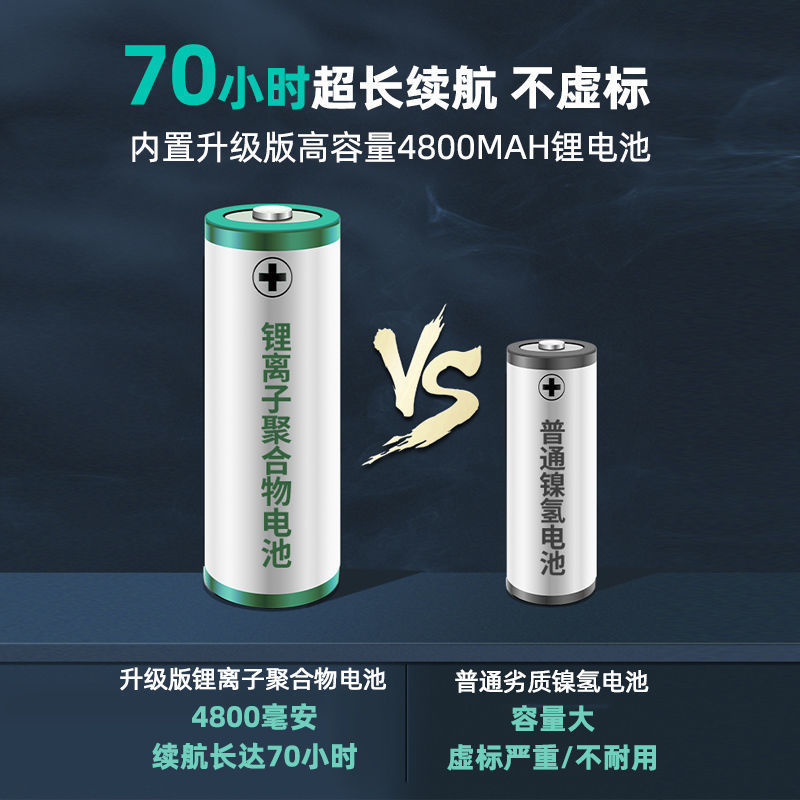 亚峰鱼缸氧气泵养鱼交直流锂电池可充电钓鱼usb户外小型便