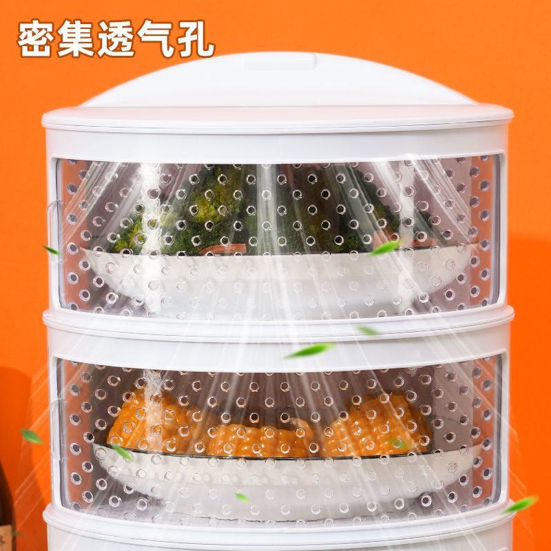菜罩夏天透气餐桌盖饭菜罩子家用厨房防蝇防尘保温罩剩菜收纳