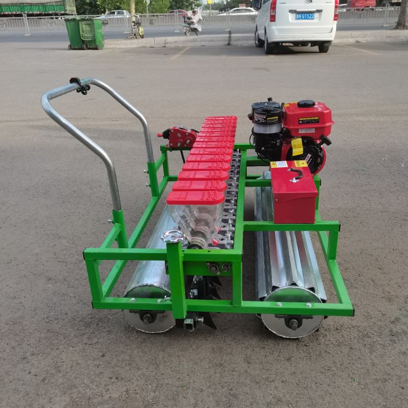 升级款汽油分座芹菜播种机香菜菠菜精播机株距行距可调