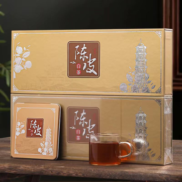 陈皮白茶福鼎白茶越陈越香网红代货支持代发180克茶叶