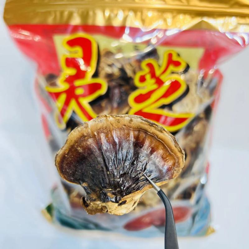 长白山金边灵芝自然晒干长白山金边灵芝煲汤泡酒炖肉