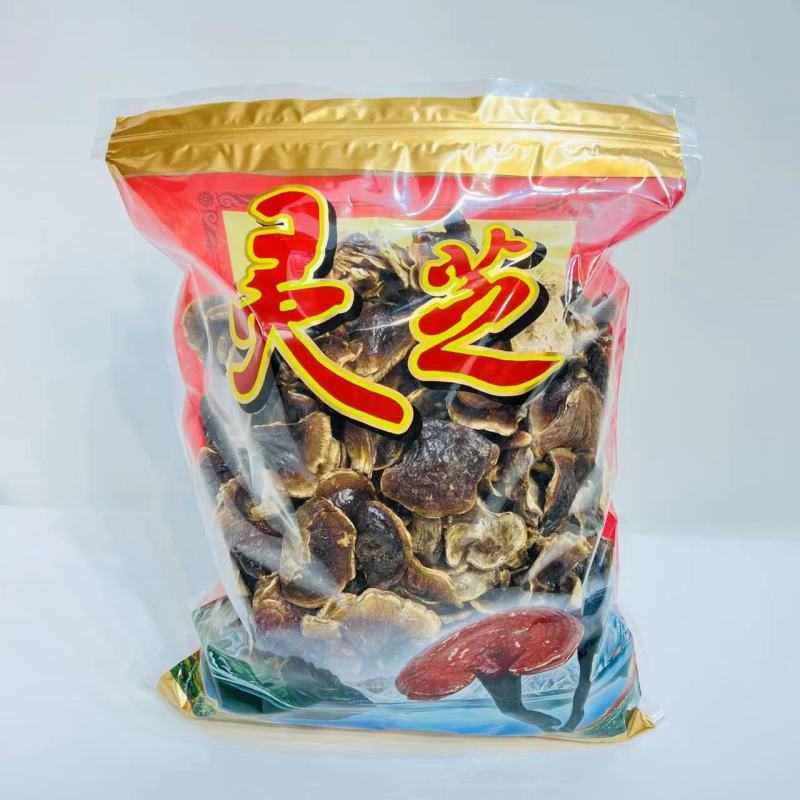 长白山金边灵芝自然晒干长白山金边灵芝煲汤泡酒炖肉