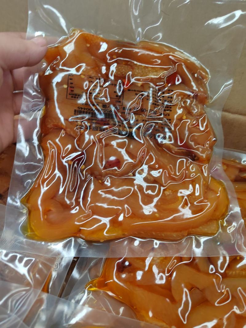 麻辣猪皮肉