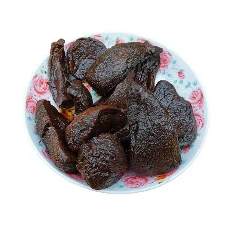 山东地锅熟咸菜疙瘩熟酱菜黑咸菜腌制农家自制大缸咸菜丝批