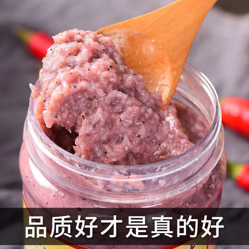山东特产虾酱蜢虾酱正宗海鲜酱发酵咸虾酱既食食调味蘸料渔民