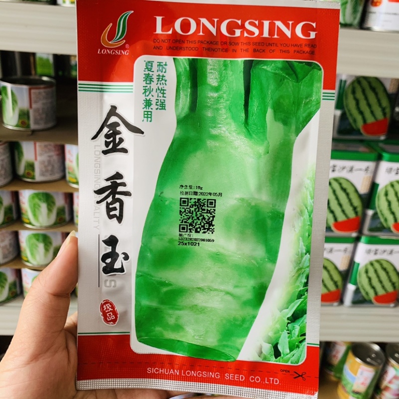 龙盛金香玉耐热莴笋种子春夏秋兼用香味浓新一代香笋王
