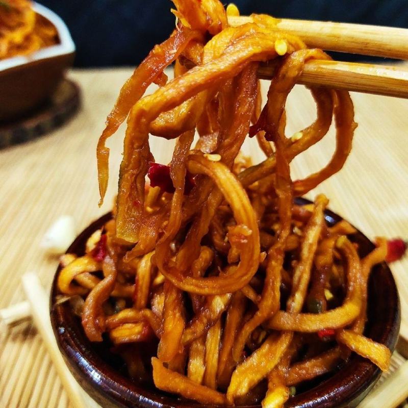 【工厂】香辣木瓜丝湖南特产木瓜丁十斤袋装