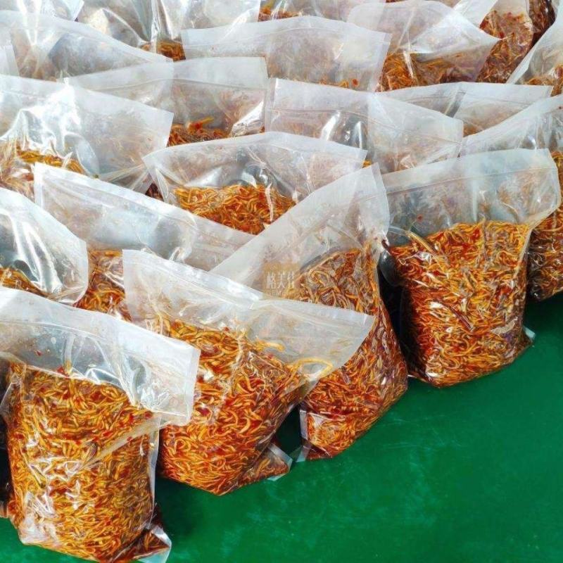 【工厂】香辣木瓜丝湖南特产木瓜丁十斤袋装