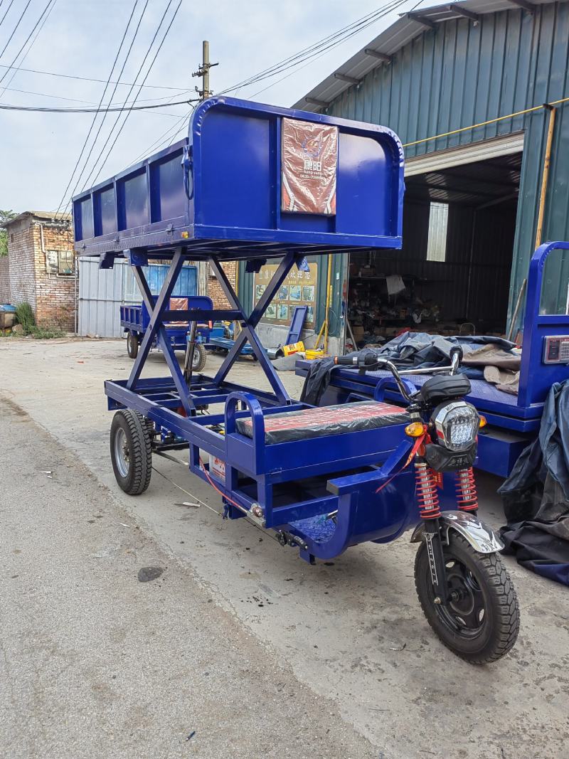 电动升降车搬运车，电动三轮升降车，冷库搬运车菜市场转运车