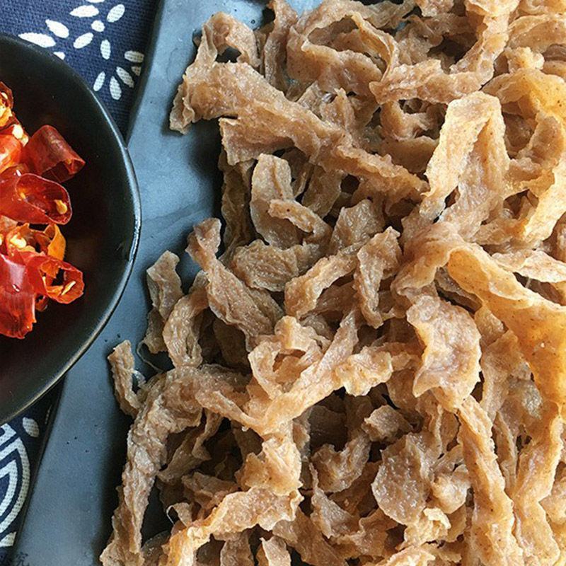 湖南特产鲜魔芋干素毛肚农家魔芋皮素食火锅食材网红款