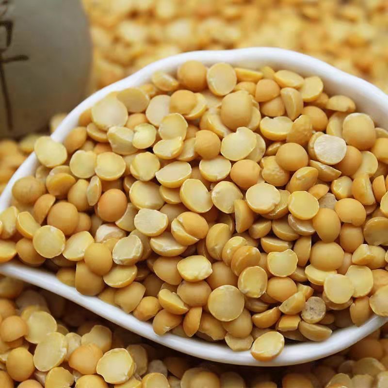 去皮黄豆瓣非转基因真正脱皮黄豆做豆腐豆豉酱豆打豆浆早餐