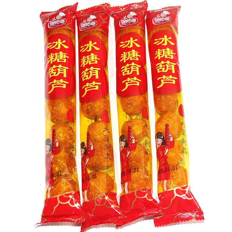儿时怀旧辣条冰糖葫芦老式辣串风味大豆制品零食微辣带甜小吃
