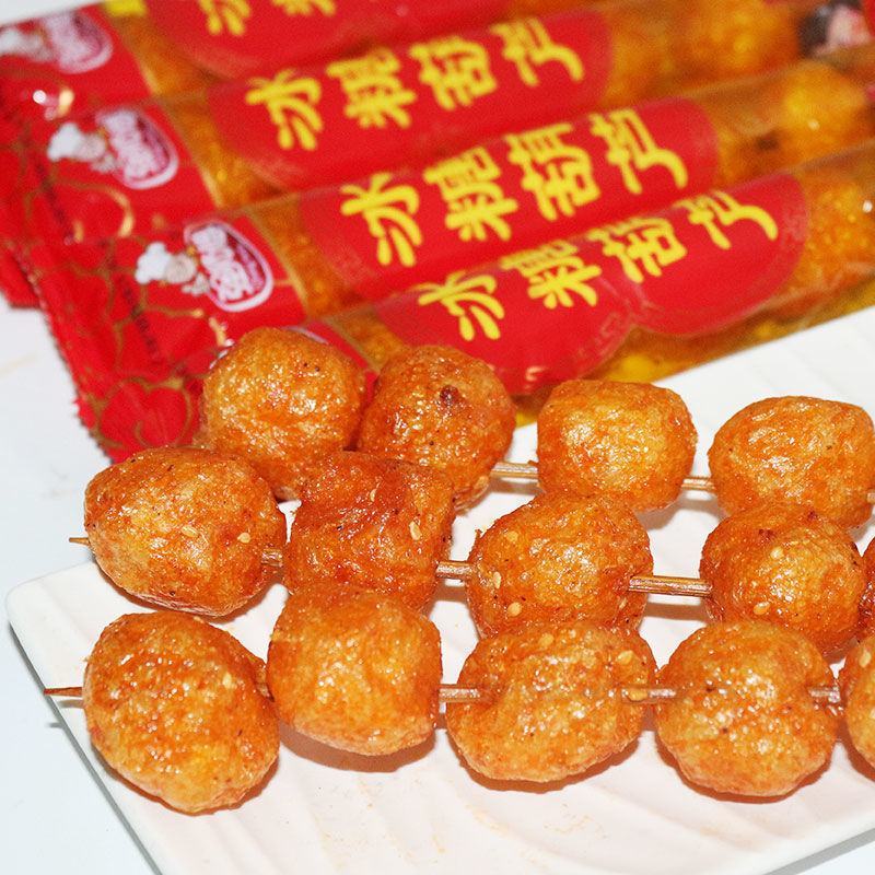 儿时怀旧辣条冰糖葫芦老式辣串风味大豆制品零食微辣带甜小吃