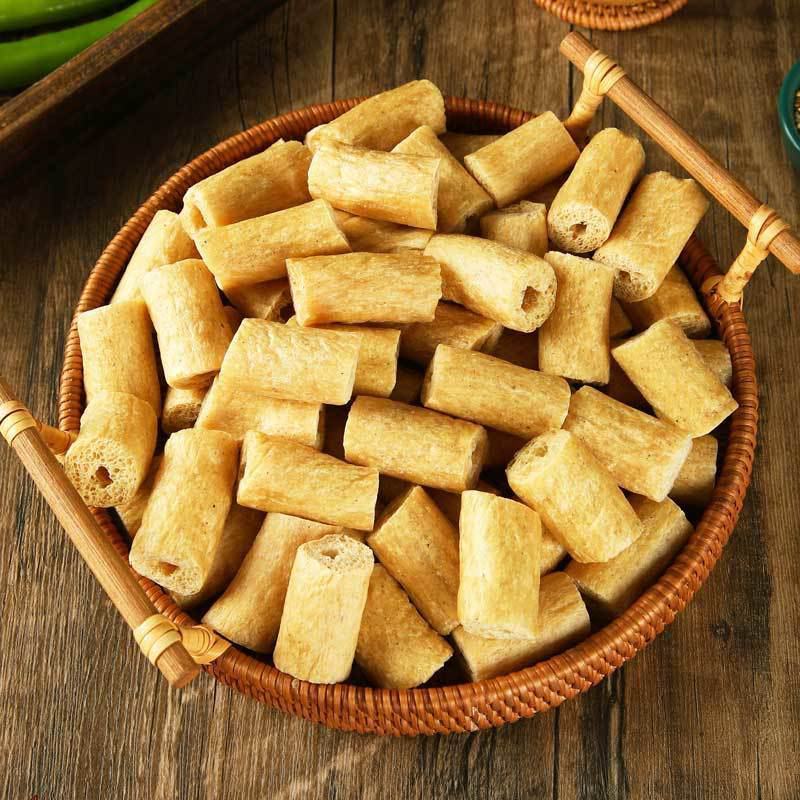 豆肠豆棍素鸡肠特产豆制品豆皮人造肉腐竹含盐干货麻辣烫火锅