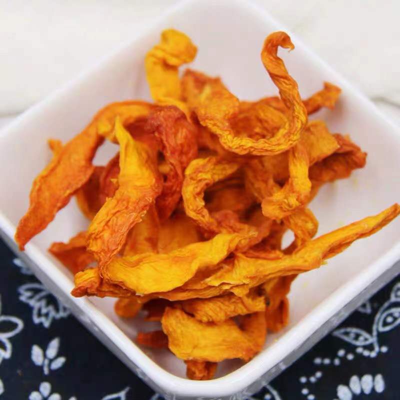 脱水蔬菜南瓜条500g南瓜干杂食营养代餐煮粥直接冲泡南瓜