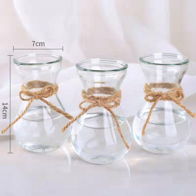 风信子水培植物花瓶创意透明玻璃瓶花盆瓶插养植物器皿室内配