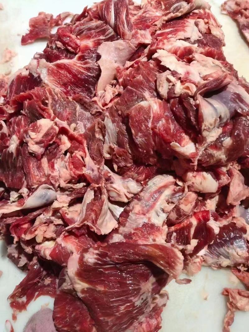 纯干牛碎肉，精修去油，质量保证，一斤也是批发价