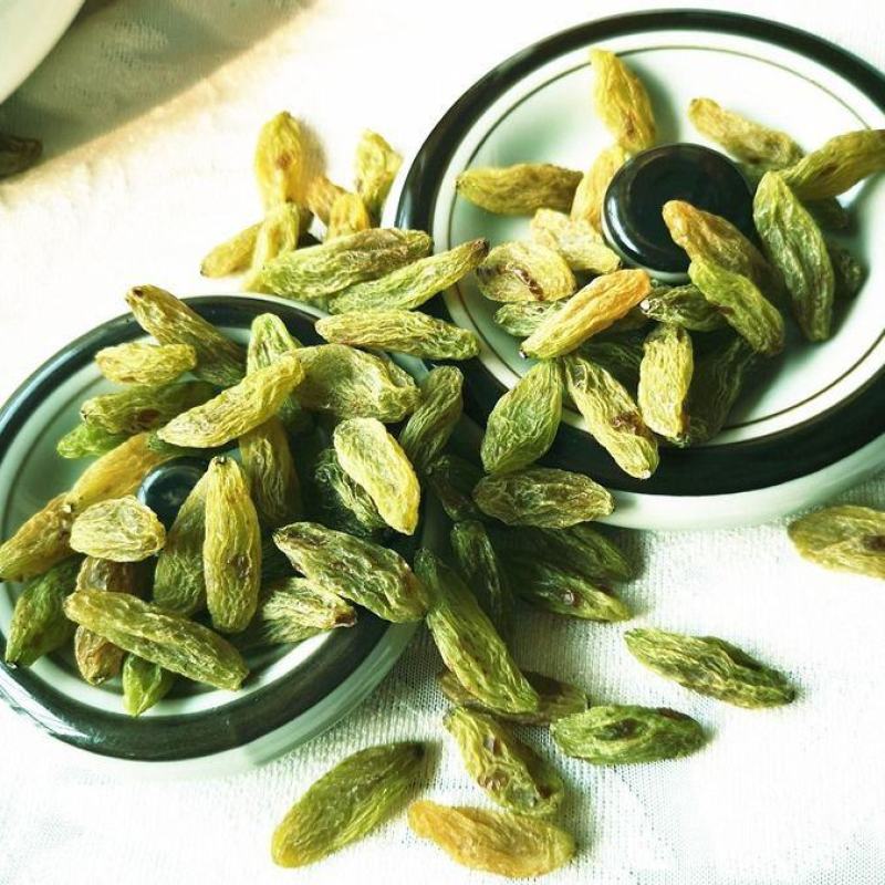 【产地直发】大粒特级绿香妃葡萄干新疆特产吐鲁番青提子