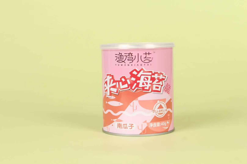 海苔夹心脆夹心海苔40g每罐