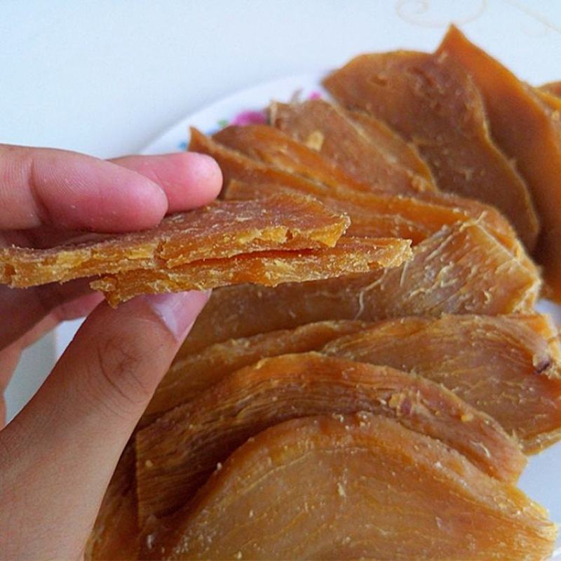 山东特产地瓜干农家味纯番薯干原味薯片特价零食蜜薯干