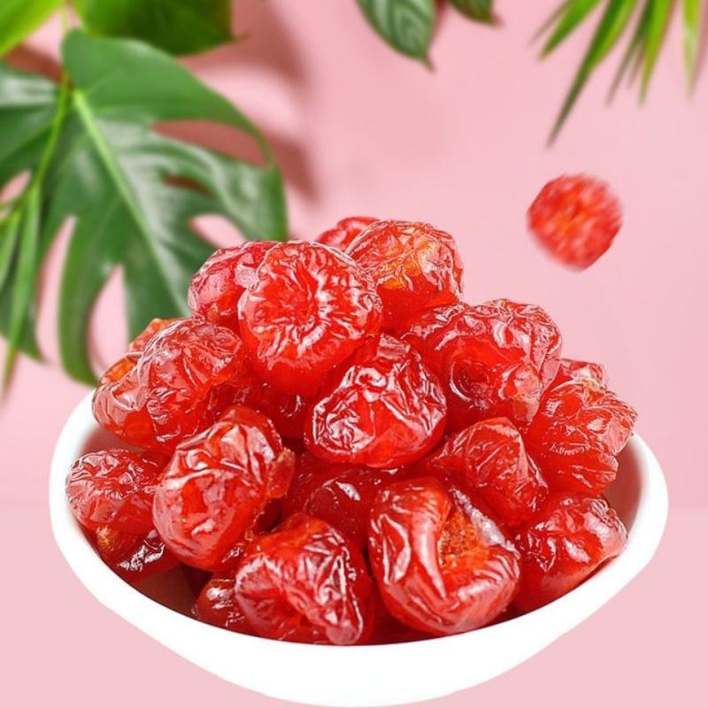 【包邮】樱桃果干新鲜晾晒樱桃干无核樱桃干休闲果干零食
