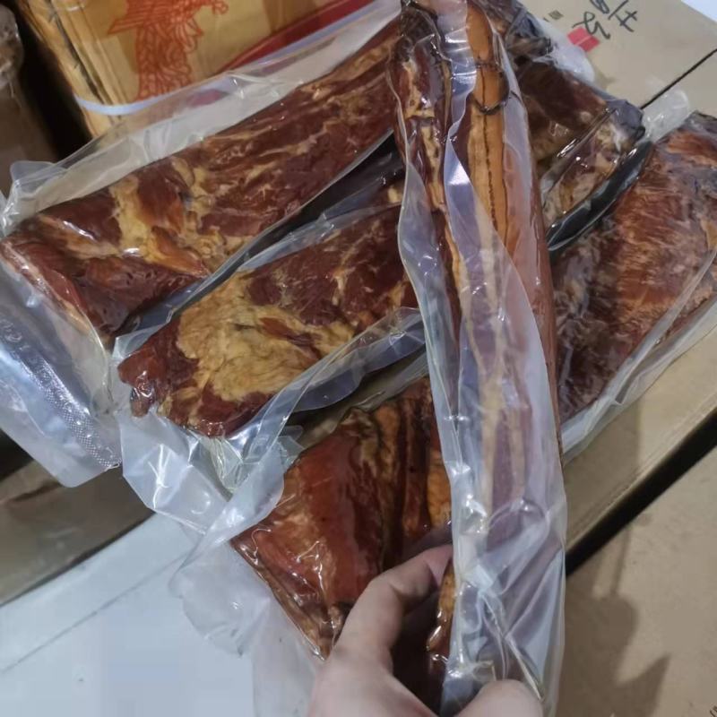 四川特产烟熏腊肉小红五花腊肉肥瘦相间口感好
