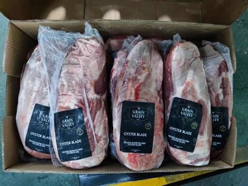 4507谷饲胸肉板腱保乐肩嫩肩，现货可提
