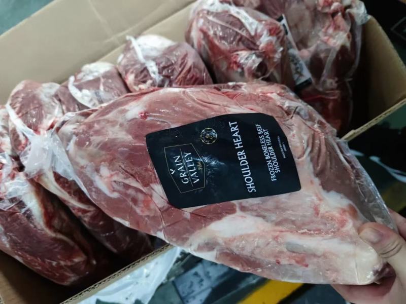 4507谷饲胸肉板腱保乐肩嫩肩，现货可提