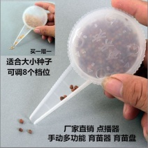 家庭园艺盆栽工具播种器多功能小型蔬菜花种子育苗穴盘多肉播