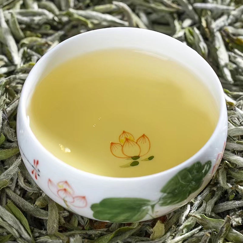 福鼎白茶新茶2022年正宗白毫银针明前头采毫韵毫香散装礼