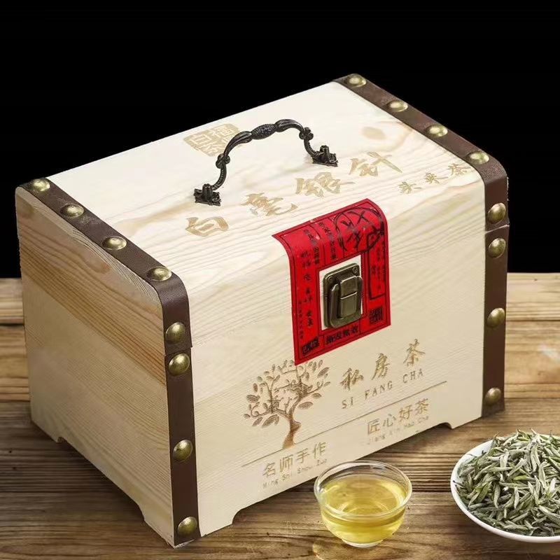 福鼎白茶新茶2022年正宗白毫银针明前头采毫韵毫香散装礼