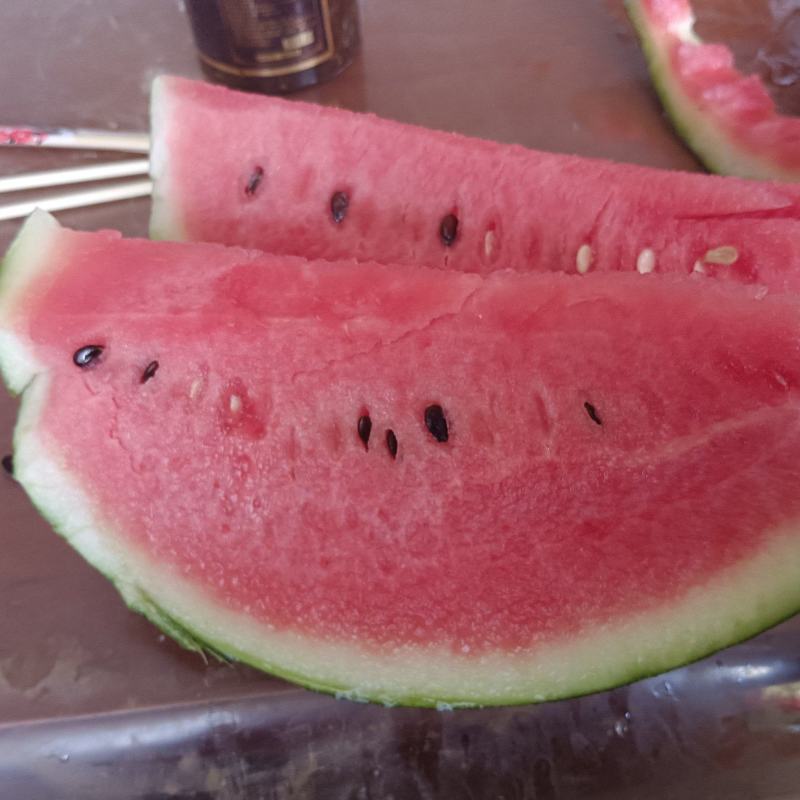 狼山沙窝西瓜大量上市
