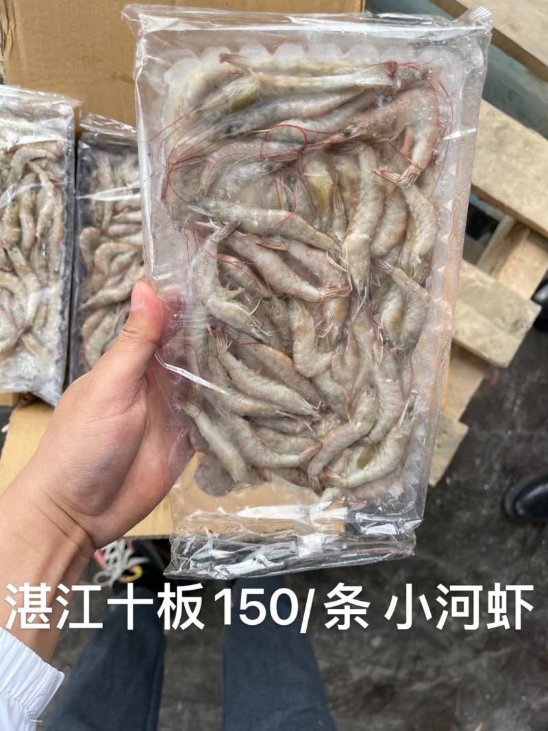 湛江十版小河虾毛重7斤，净重3.5斤