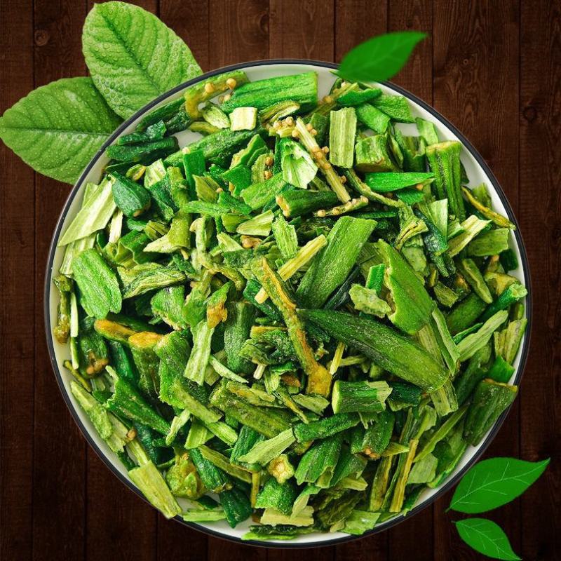 余味堂秋葵碎秋葵脆脱水蔬菜干秋葵干即食果蔬干零食袋装