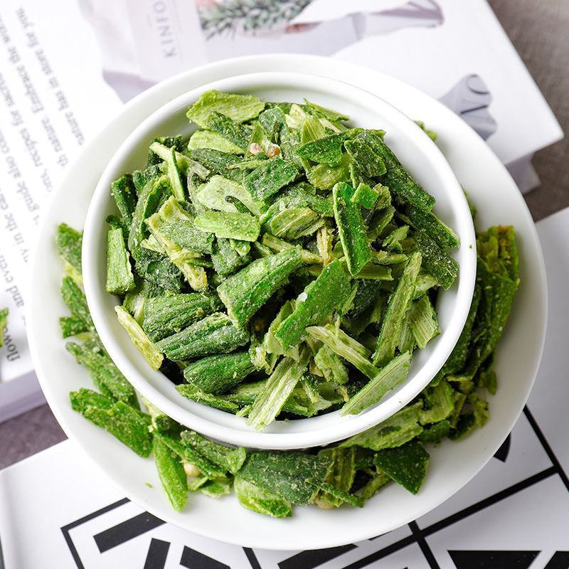 余味堂秋葵碎秋葵脆脱水蔬菜干秋葵干即食果蔬干零食袋装