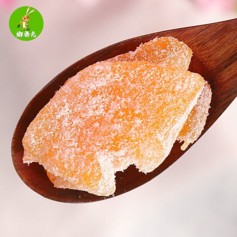 新哈密瓜干疆果片500g新货批发水果干果脯蜜饯小零食包邮